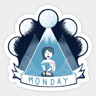 Monday Sticker